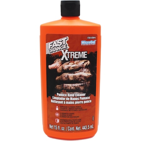 Fast Orange Xtreme Orange Scent Pumice Hand Cleaner 15 oz 25616
